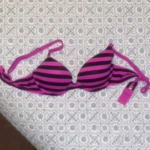 Pink Push-Up Bra